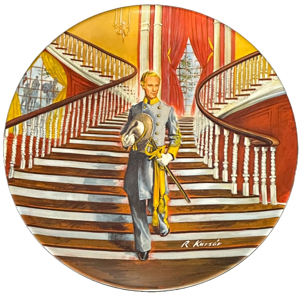 EDWIN M KNOWLES CHINA CO Ashley Gone with the Wind 1978 Collector’s plate